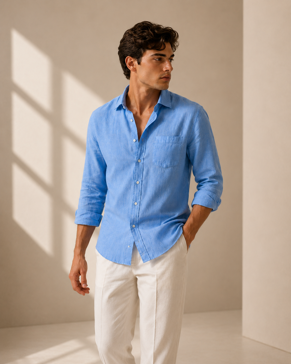 FATHEN Riviera Linen Shirt