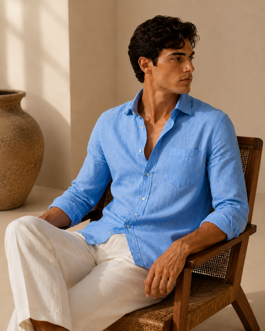 FATHEN Riviera Linen Shirt