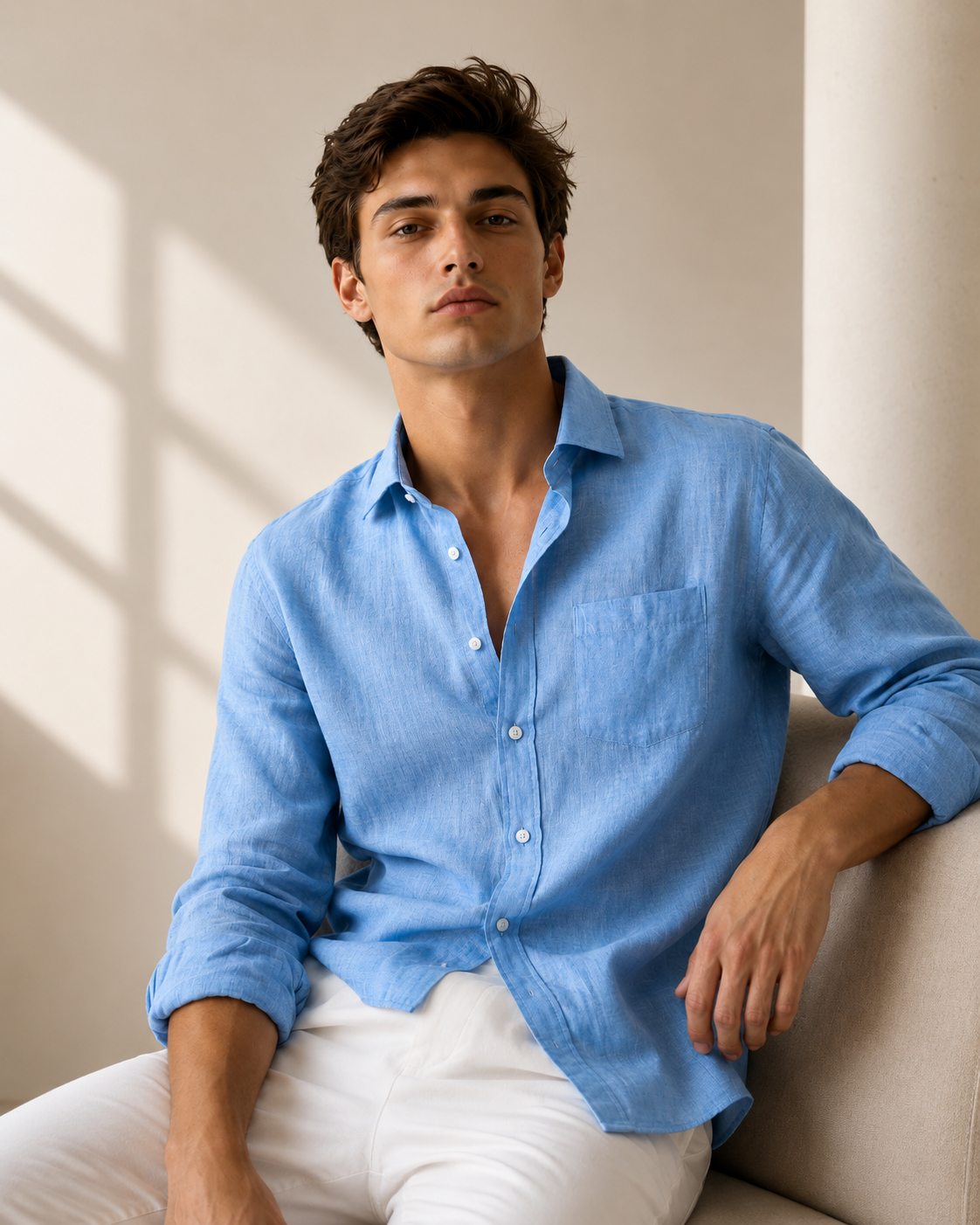 FATHEN Riviera Linen Shirt