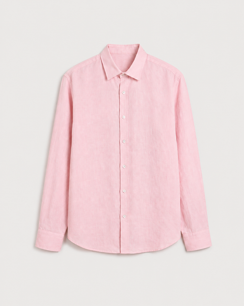 FATHEN Rose Linen Shirt