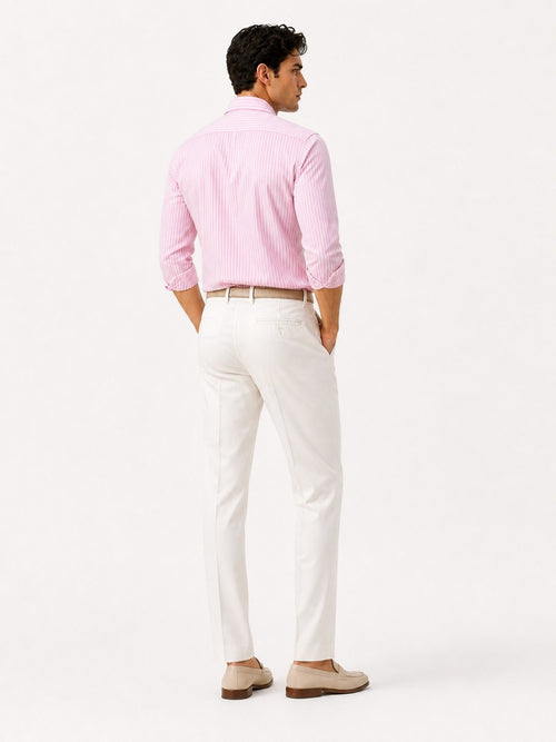 Fathen Signature Pink Stripe Shirt